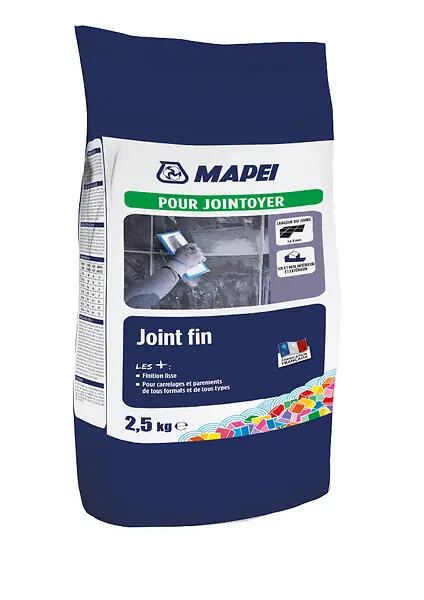 Joint fin 120 - Mortier pour joints - Noir - 2,5 kg MAPEI Commander Maintenant