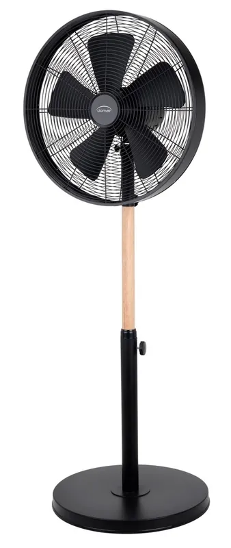 Ventilateur sur pied noir Ø 40 cm 50 W - DOMAIR Paiement Sécurisé