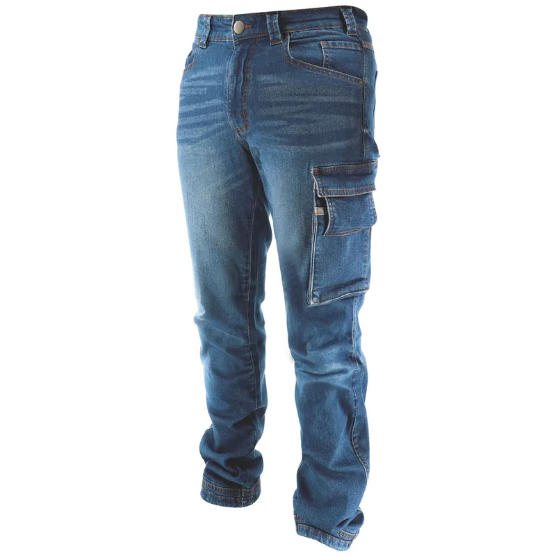 Meilleur Prix Jean de travail bleu Taille 44 RONDY