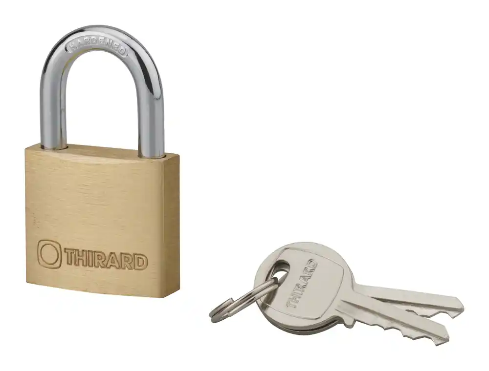Dernier Modèle Cadenas à clé largeur 30 mm THIRARD
