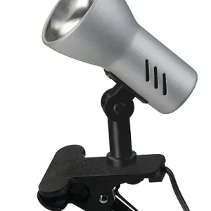 Meilleur Choix Spot pince orientable - Métal - Titane Noir - 40W E14 BRILONER
