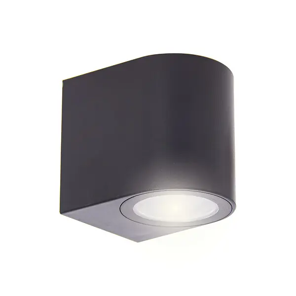 Dernière Chance Applique murale en plastique Noir IP44 XANLITE