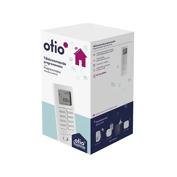Télécommande programmable avec fonction thermostat - Otio Acheter En Ligne
