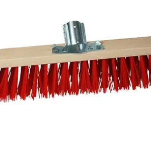 Nouvelle Collection Balai cantonnier 60 cm - Fibres synthétiques PVC rigide - Monture bois FSC® ROZENBAL