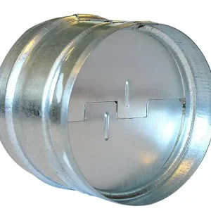 Clapet anti-retour aluminium - 125mm - Ventilation AUTOGYRE Haute Qualité