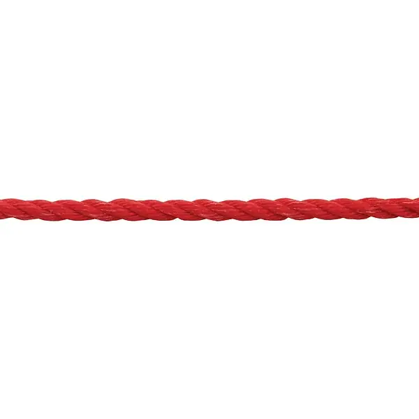 Corde torsadéeen polypropylène 8mm x 15m coloris rouge SUKI Prix Bas