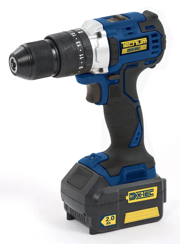 Perceuse à percussion sans fil 18 V XTEC (2 batteries) - TECNUM Solde