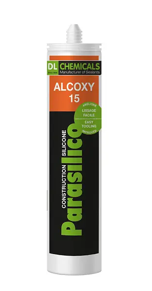 Silicone DL CHEMICALS Parasilico Alcoxy 15 - RAL 9010 Blanc pur - 300 ml - 106515 Nouvel Arrivage