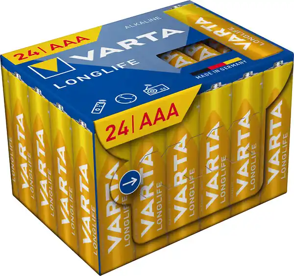 Affaire À Saisir Pile alcaline AAA - Lot de 24 - 1,5 V VARTA