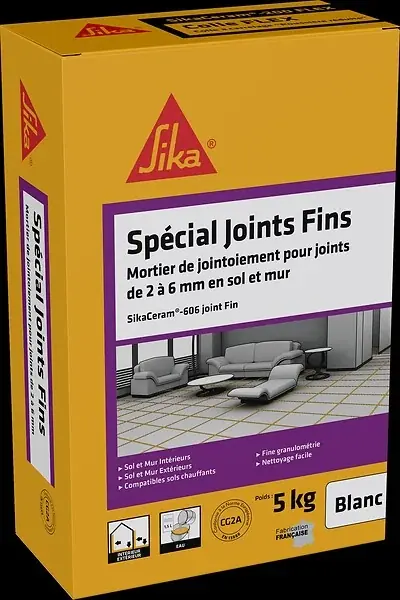 Top Vente Mortier de jointoiement - Sikaceram 606 - Joint fin