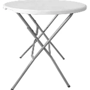 Satisfait Ou Remboursé Table de jardin pliante mange debout 98 x 110 cm - JARDIN SAUVAGE