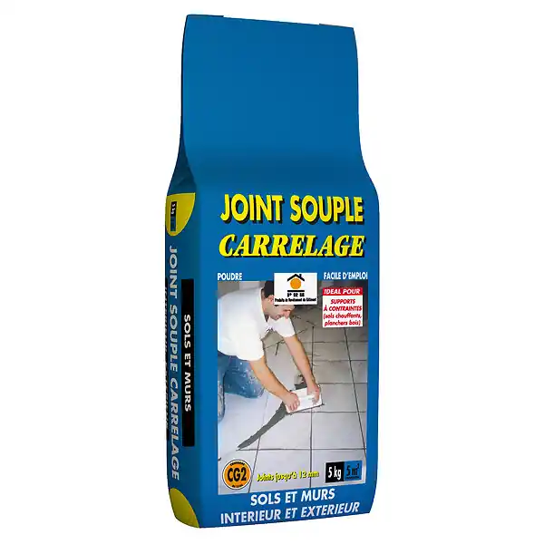 Haute Qualité Joint souple carrelage Gris clair 5 kg PRB