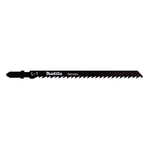 Vente Flash 5 Lames L-1 HCS coupe propre pour scie sauteuse MAKITA A-86290 pour bois, contre plaqué et PVC 5 à 90mm