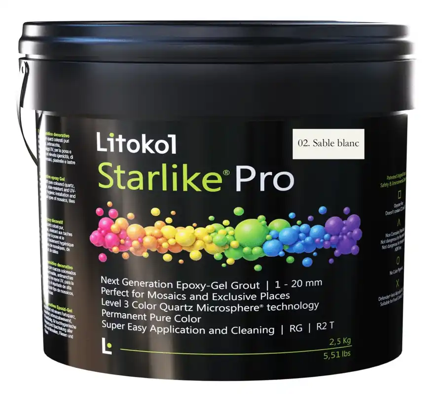 Colle starlike pro sable blanc 2,5kg LITOKOL Prix Bas