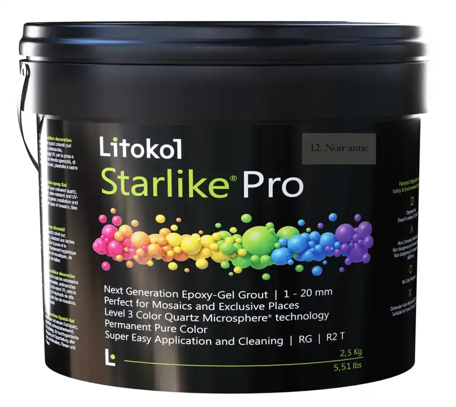 Prix Réduit Colle starlike pro noir antic 2,5kg LITOKOL