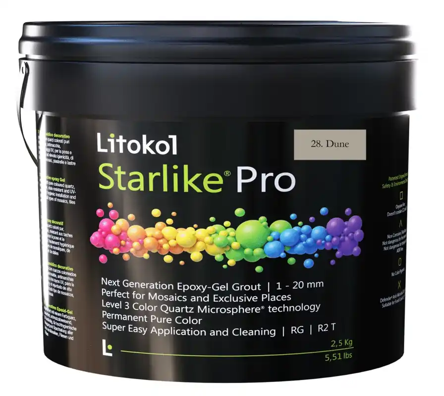 Livraison Express Colle starlike pro dune 2,5kg LITOKOL