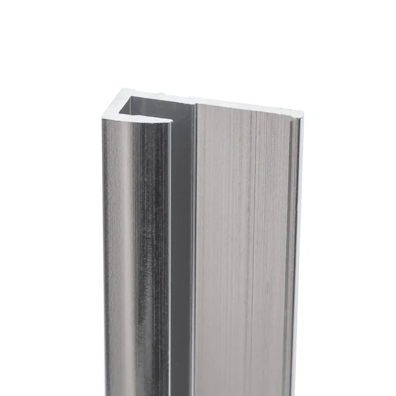 Solde Profilé de finition chrome pour panneaux muraux 255 cm - SCHULTE