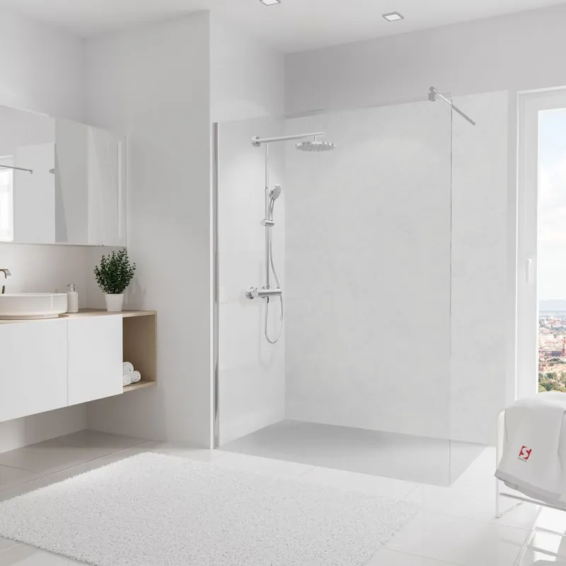 Panneau mural de douche 150x210 cm marbre DécoDesign Décor - SCHULTE Remise