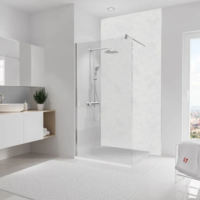 Panneau mural de douche 125x255 cm marbre DécoDesign Décor - SCHULTE Affaire À Saisir