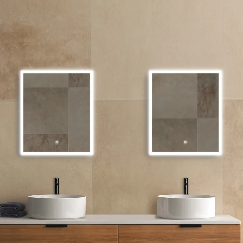Offre Du Jour Miroir LED 70x60 cm BISHOP 2 - MP GLASS