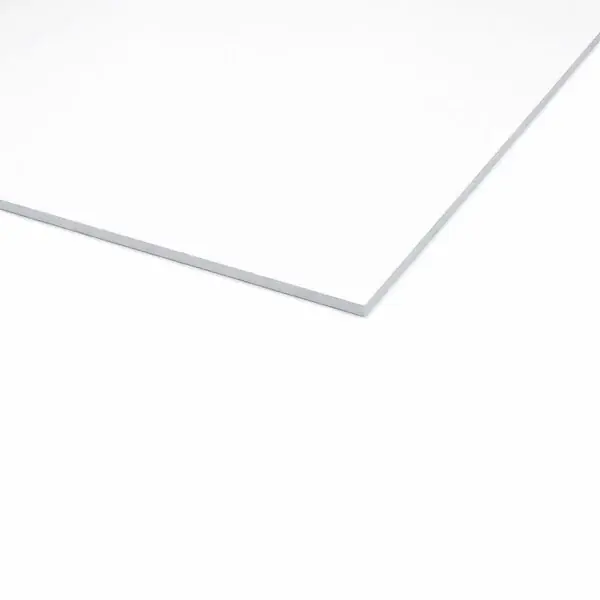 Plaque PVC expansé blanc Blanc, ep.10 mm, l.50 cm, L.100 cm MCCOVER Nouvelle Collection