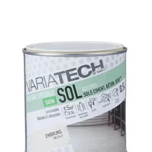 Must-Have Peinture spéciale sol polyuréthane satin Embrun 0.5L VARIATECH