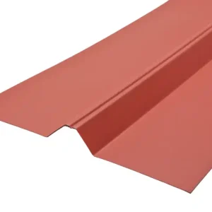 Super Prix Faîtière de toiture recyclée Ely rouge l.220 x L.1050 mm PLASTIBAT