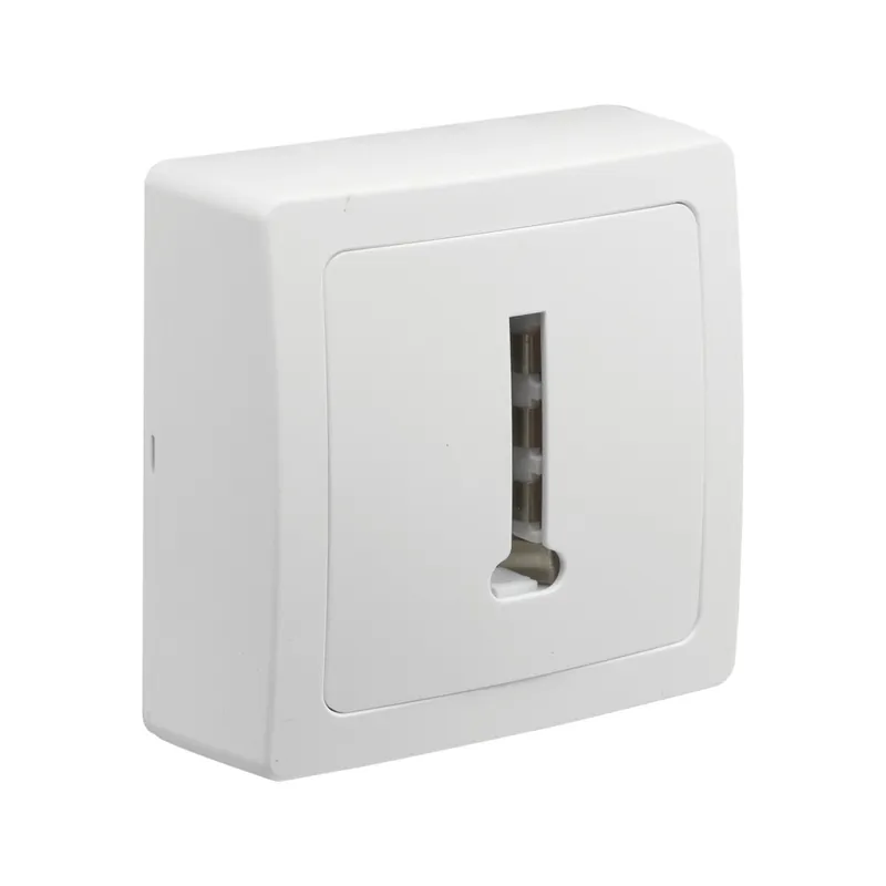 Réduction Prise téléphone en saillie Blok blanc - DEBFLEX