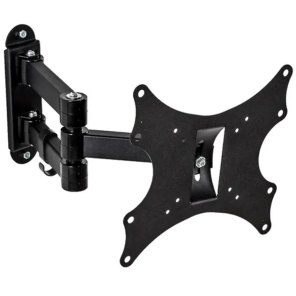 Support mural TV 17"- 37" orientable et inclinable noir TECTAKE Nouvelle Collection