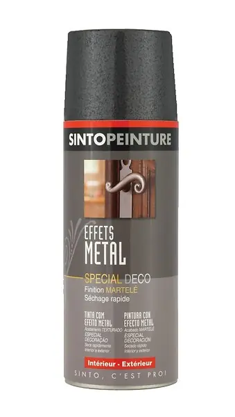 Meilleure Vente Peinture aérosol effet vernis métal mat 400ml â “ SINTO - 925525