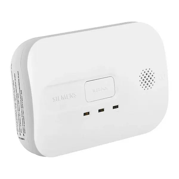 SIEMENS 1 DAAF 5 ANS + 1 DAACO 3 ANS détecteurs de fumée et monoxyde de carbone NF Prix Cassé