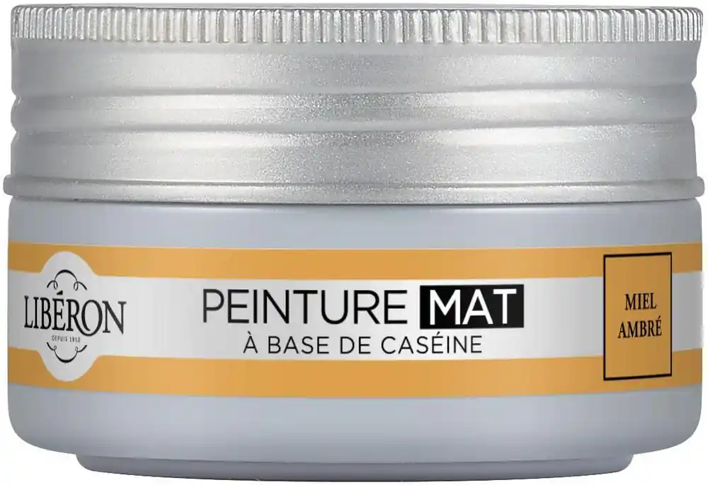 Seulement Aujourd'hui Peinture meuble bois à la caséine mat miel d‘ambre 75 ml LIBERON