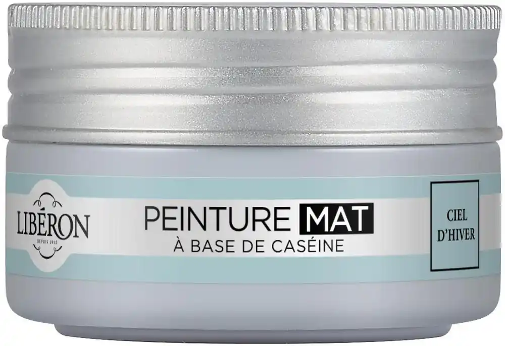 Peinture meuble bois à la caséine mat ciel d‘hiver 75 ml LIBERON Offre Spéciale