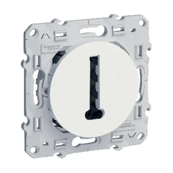 Prix Bas Conjoncteur en T Odace - Blanc - 8 contacts à vis SCHNEIDER ELECTRIC