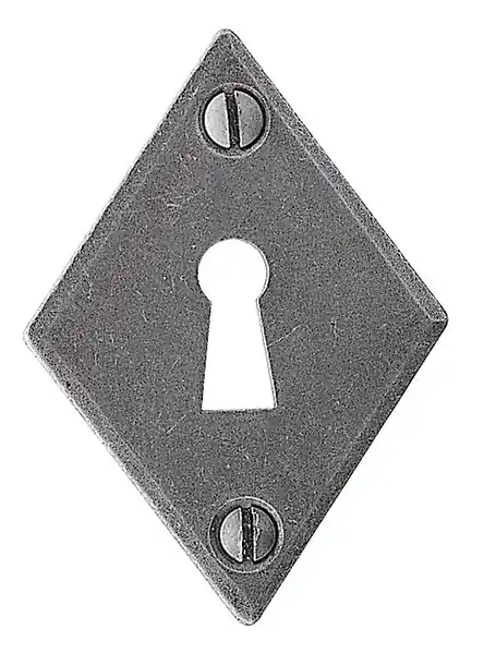 Rosace simple de style LV 102 laiton vieilli cylindre européen - BOUVET - 52240 Prix Promo