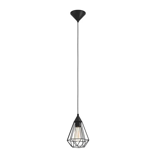 Suspension Tarbes - Acier - Noir - 60W EGLO Achat Immédiat