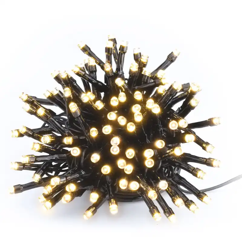 Guirlande lumineuse LED extérieur 10m blanc chaud et multicolore IP44 - DEBFLEX Expédition Rapide