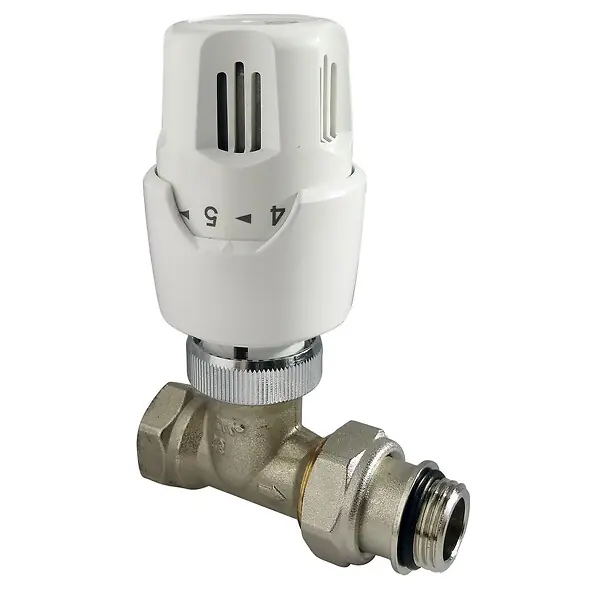 Soldes Robinet thermostatique droit F15-21 - Laiton - 1/2 pouce SOMATHERM FOR YOU