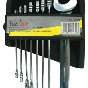 Acheter En Ligne Jeu de 8 clés plates 6/22 mm - JP OUTILLAGE