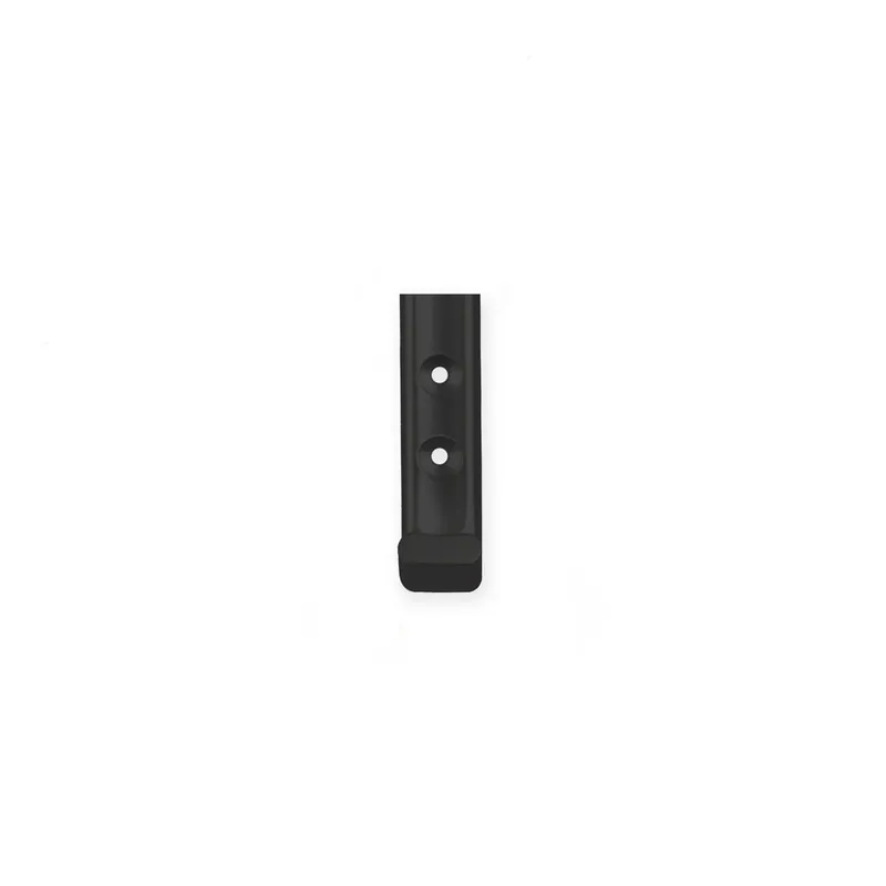 Quantité Limitée Patère 1 tête aluminium noir mat REI