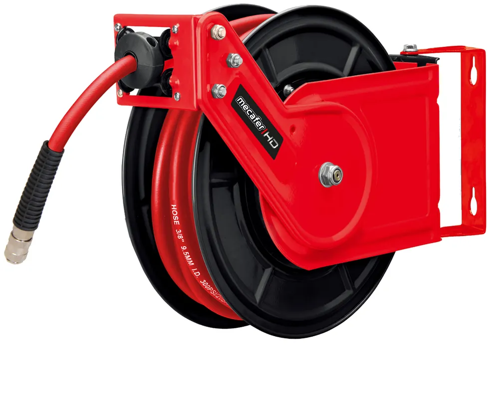 Commander Vite Enrouleur automatique pour tuyau d‘air comprimé 12 m - MECAFER