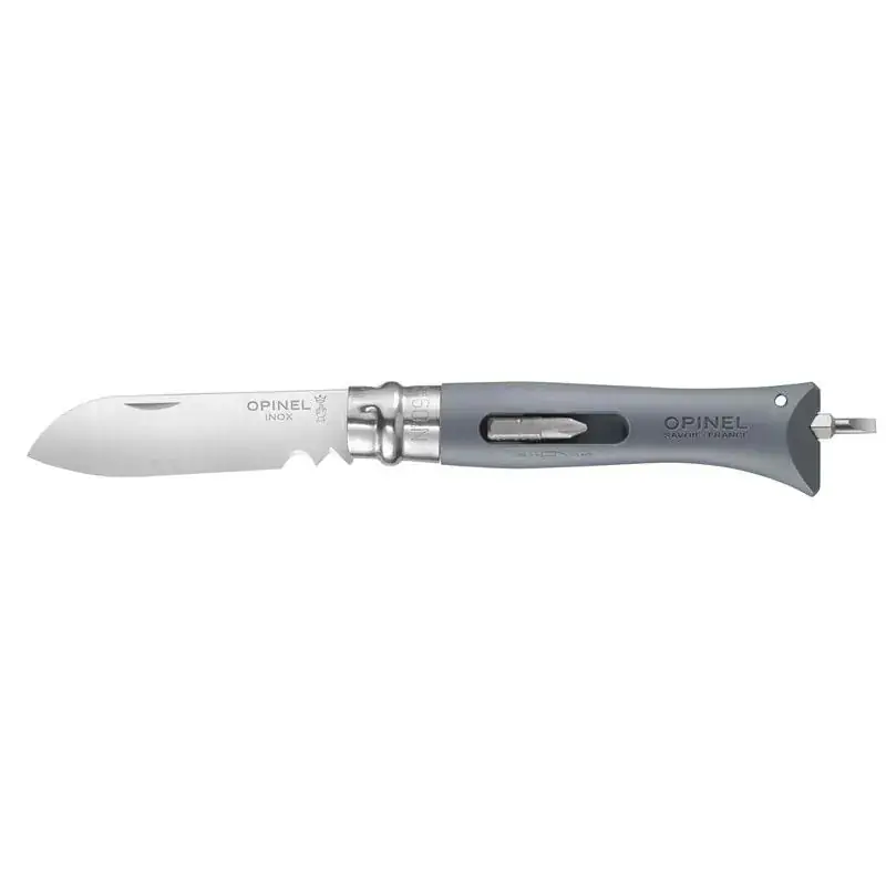 Bon Plan Couteau de poche bricolage gris multifonction - OPINEL