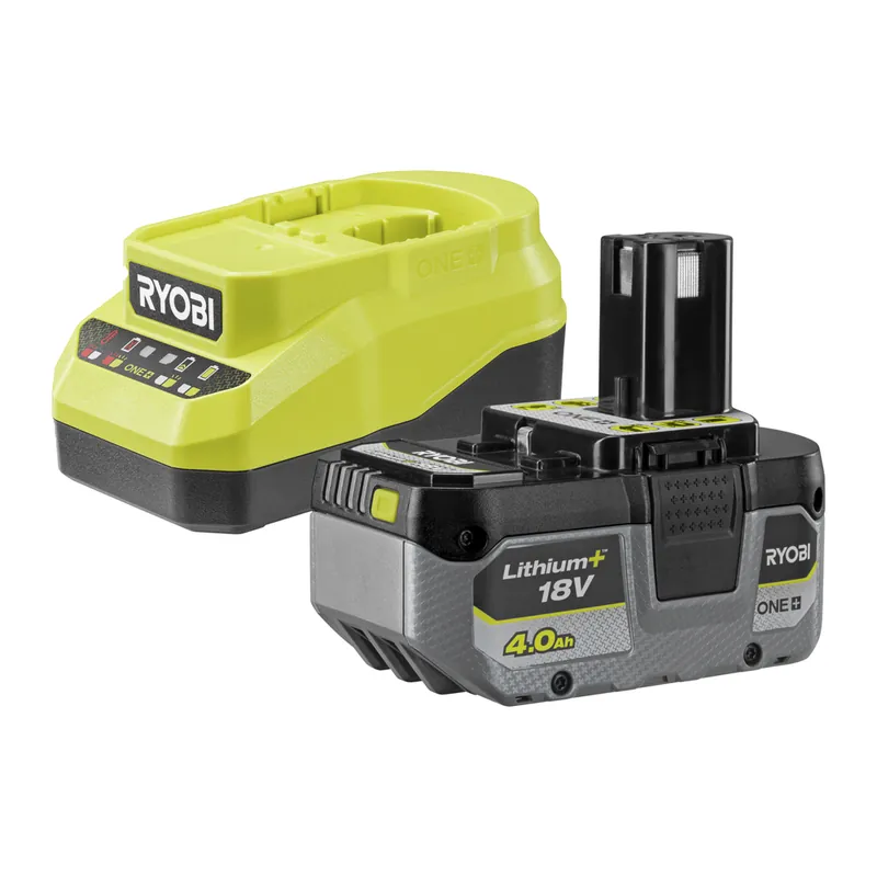 Batterie compacte 4 Ah et chargeur rapide RC18120A-140X - RYOBI Promotion