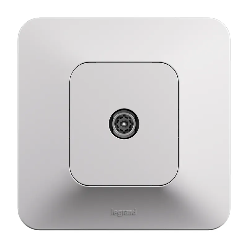Prix Cassé Prise TV simple étoile encastrable complète Blanc - Neptune LEGRAND