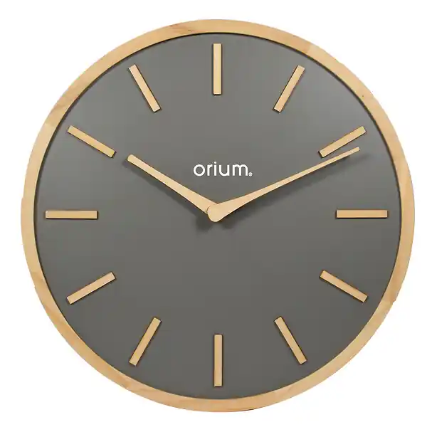 Commander Vite Horloge analogique Elegance Ø30cm - Gris - Orium