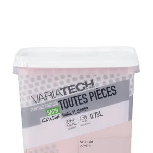 Livraison Express Peinture murale - Velouté Satin - 0,75L VARIATECH