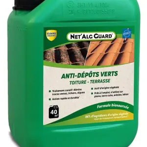 Super Prix Traitement anti-dépôts verts biosourcé Net‘Alg Guard - 1L