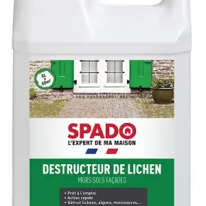 Achat Immédiat Destructeur de lichen - Traitement extérieur - 5L SPADO