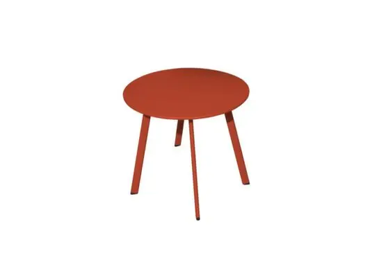 Table basse de jardin MASSAI acier terra ø 45 cm, Livraison à domicile incluse - PROLOISIRS Expédition Rapide