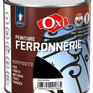 Peinture antirouille - métaux - Mat velours - 500ml OXI Prix Choc